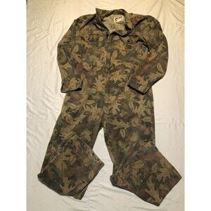 Gunflint Camo Coveralls By Berce Vintage Waist 42" Inseam 28" Made in USA